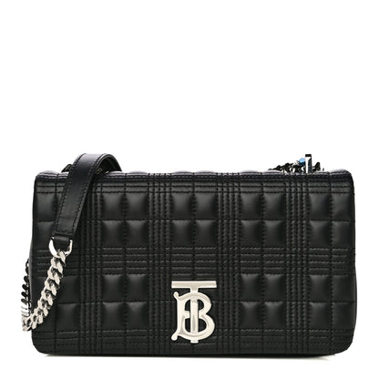 Burberry Lambskin Quilted Small Lola Bag Black 1 of 11
