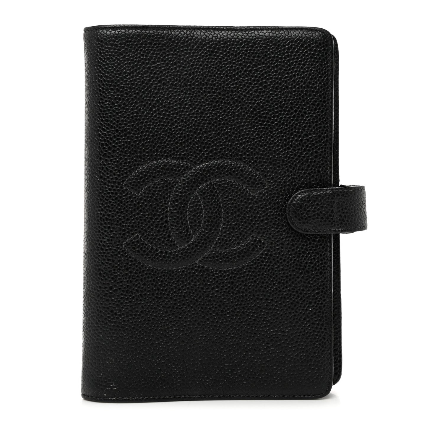 Caviar CC Medium Ring Agenda Planner Black