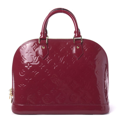 Louis Vuitton Vernis Alma PM Magenta 1 of 9