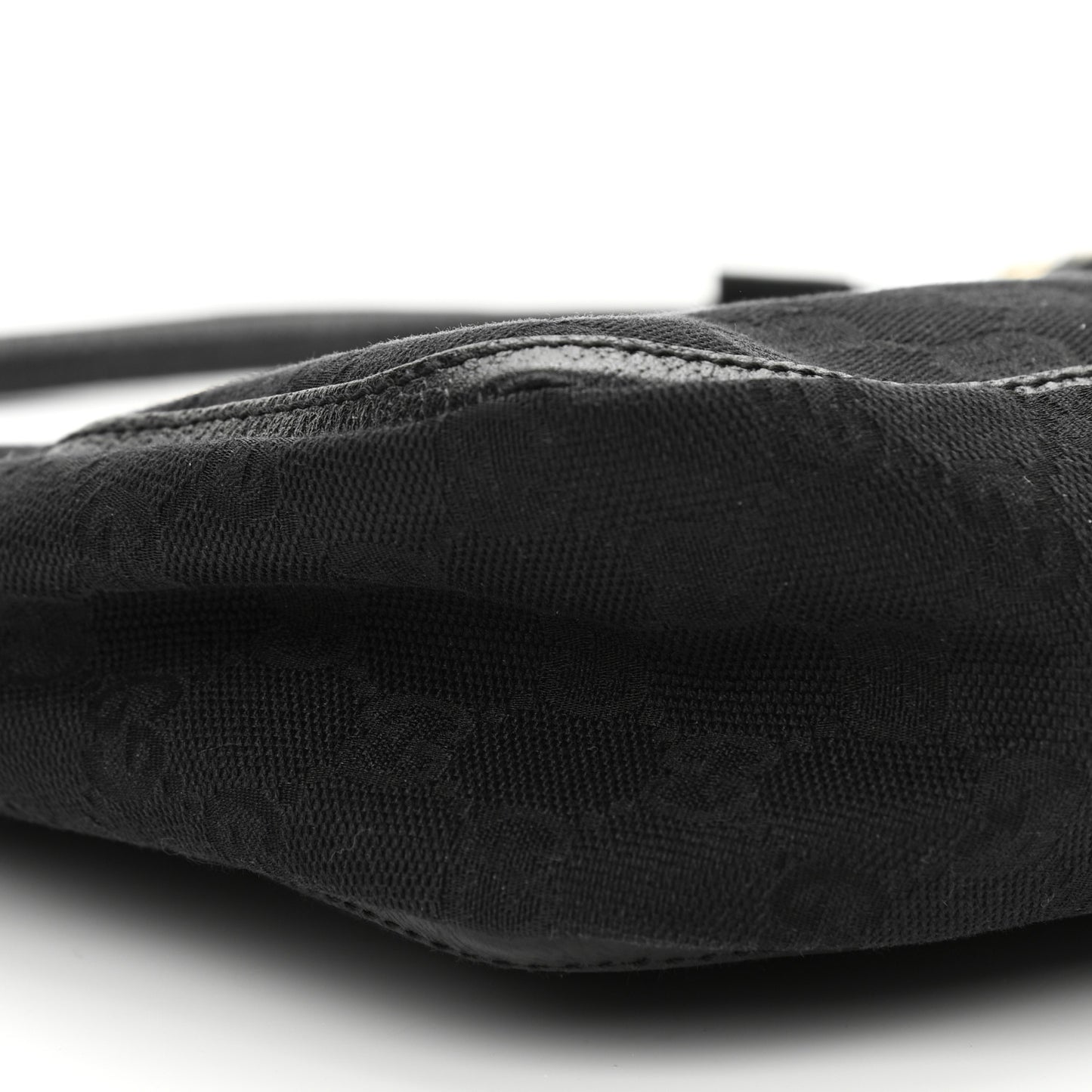 Monogram Abbey Shoulder Bag Black