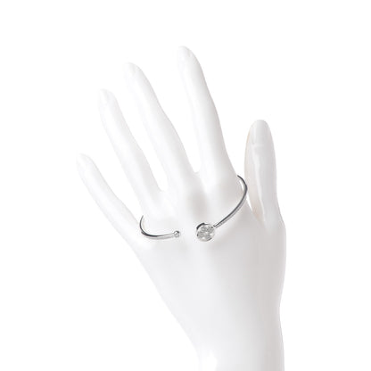 Louis Vuitton 18K White Gold Diamond Pave Idylle Blossom Twist Bracelet 2 of 5