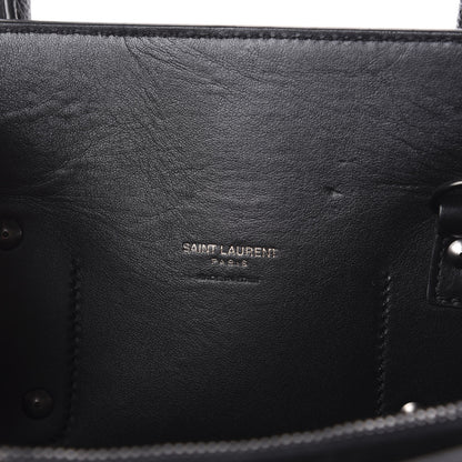 Saint Laurent Grained Calfskin Large Sac De Jour Carryall Black 7 of 10