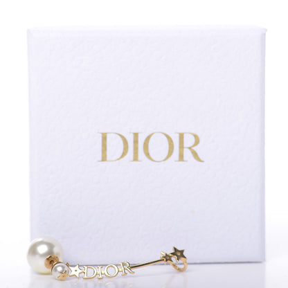 Christian Dior Pearl Star Earring Gold 5 of 5