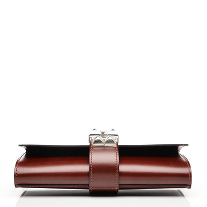 Hermes Tadelakt Medor 23 Clutch Rouge H 6 of 18
