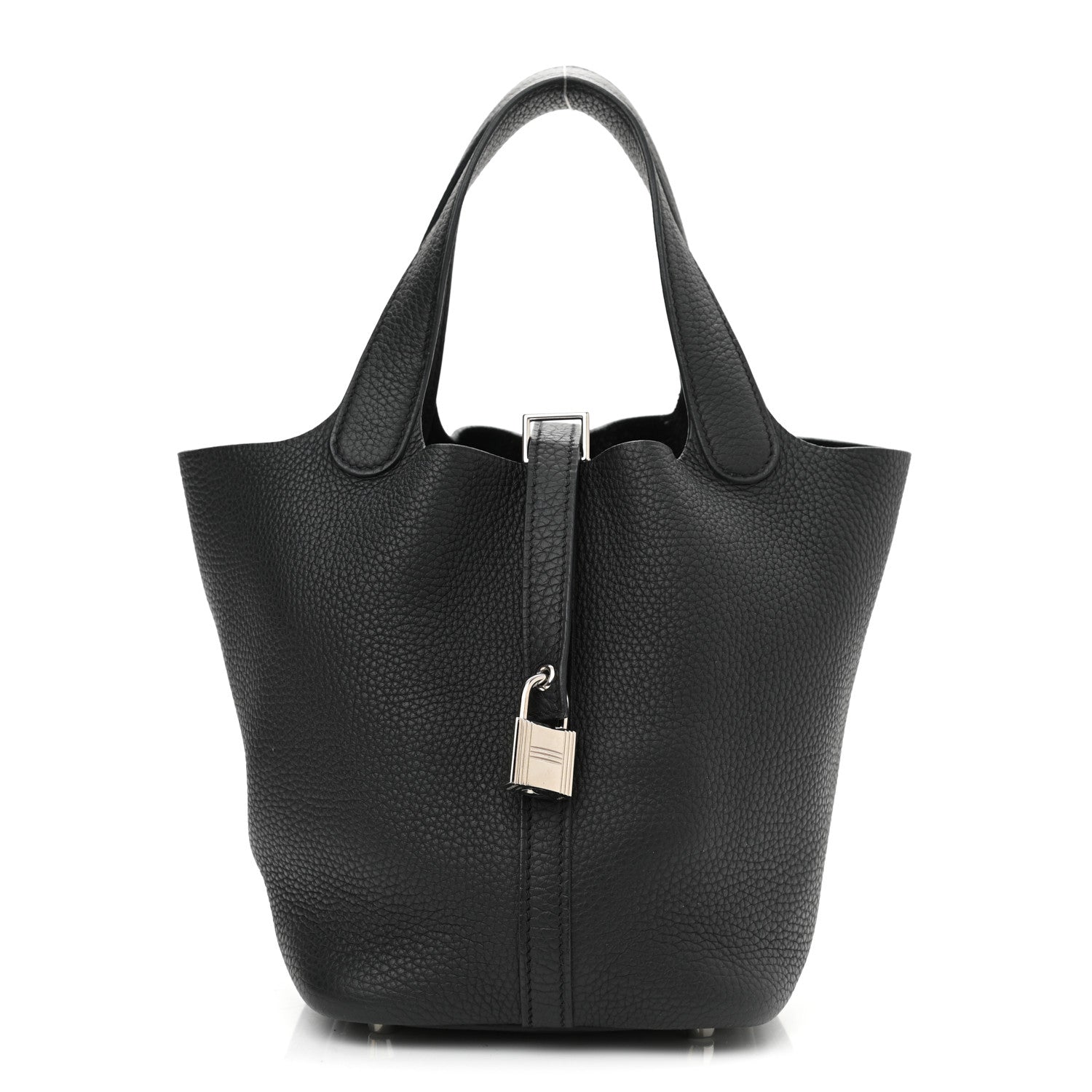 Hermes Taurillon Clemence Picotin Lock 18 PM Black 1 of 11