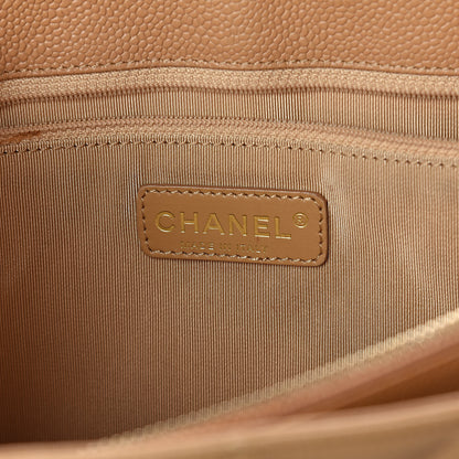 Chanel Caviar Quilted Grand Shopping Tote GST Beige 6 of 11