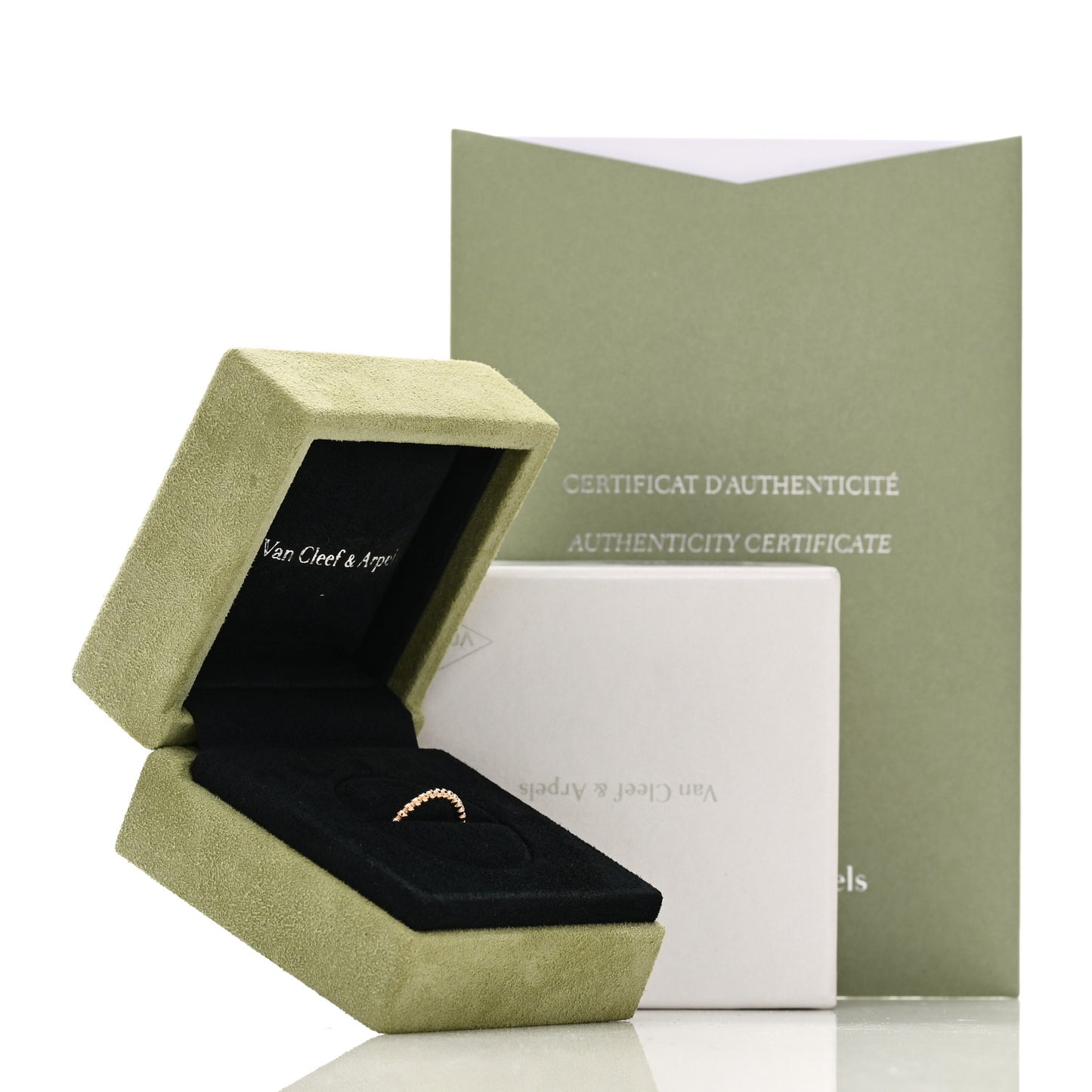 18K Rose Gold Small Perlee Ring 48 4.5
