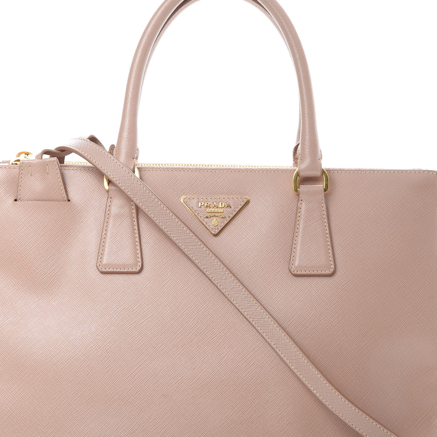 Prada Saffiano Medium Galleria Double Zip Tote Cammeo 11 of 19