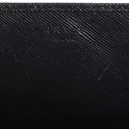 Prada Saffiano Metal Oro Chain Nero Black 6 of 8