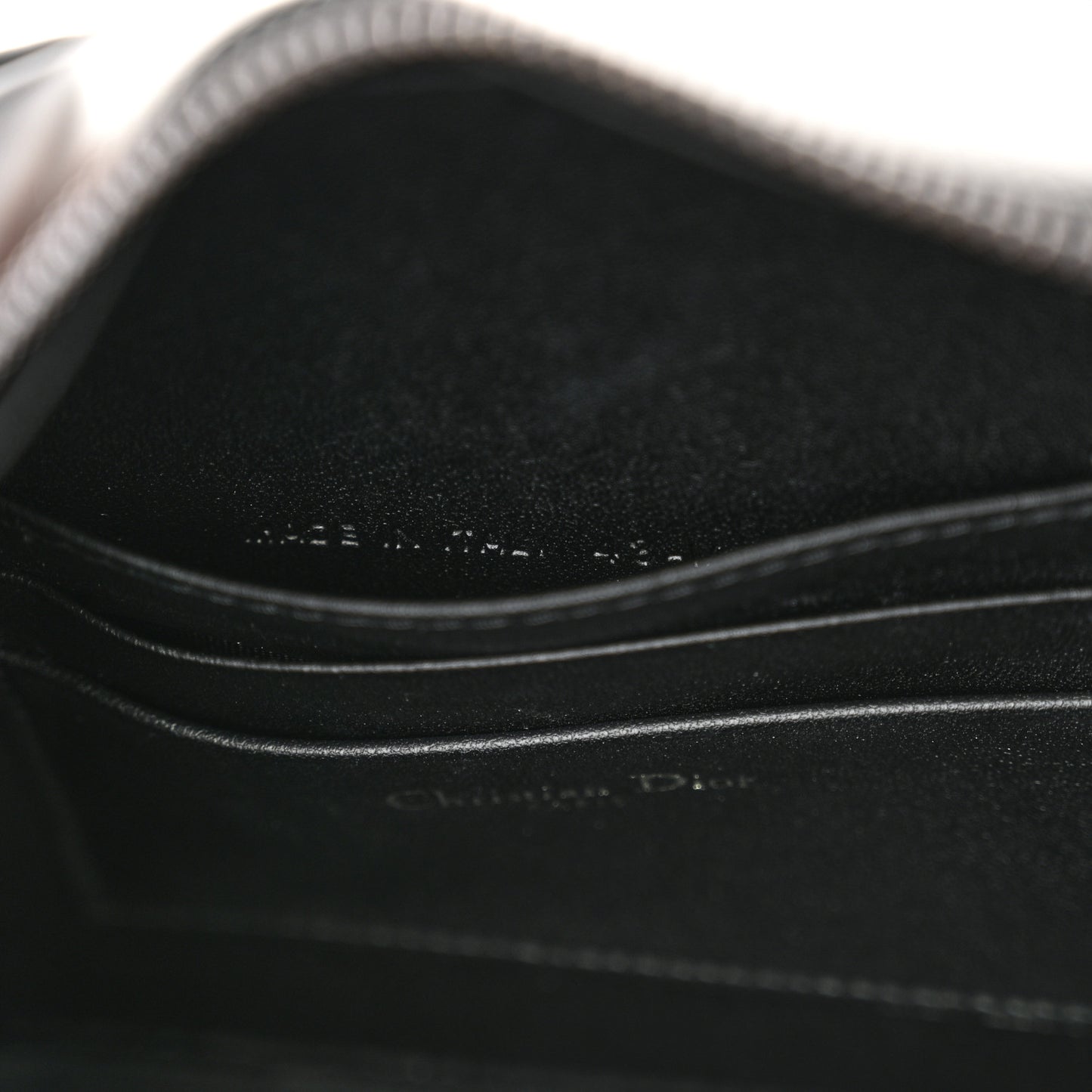 Calfskin Macrocannage Caro Box Bag Black