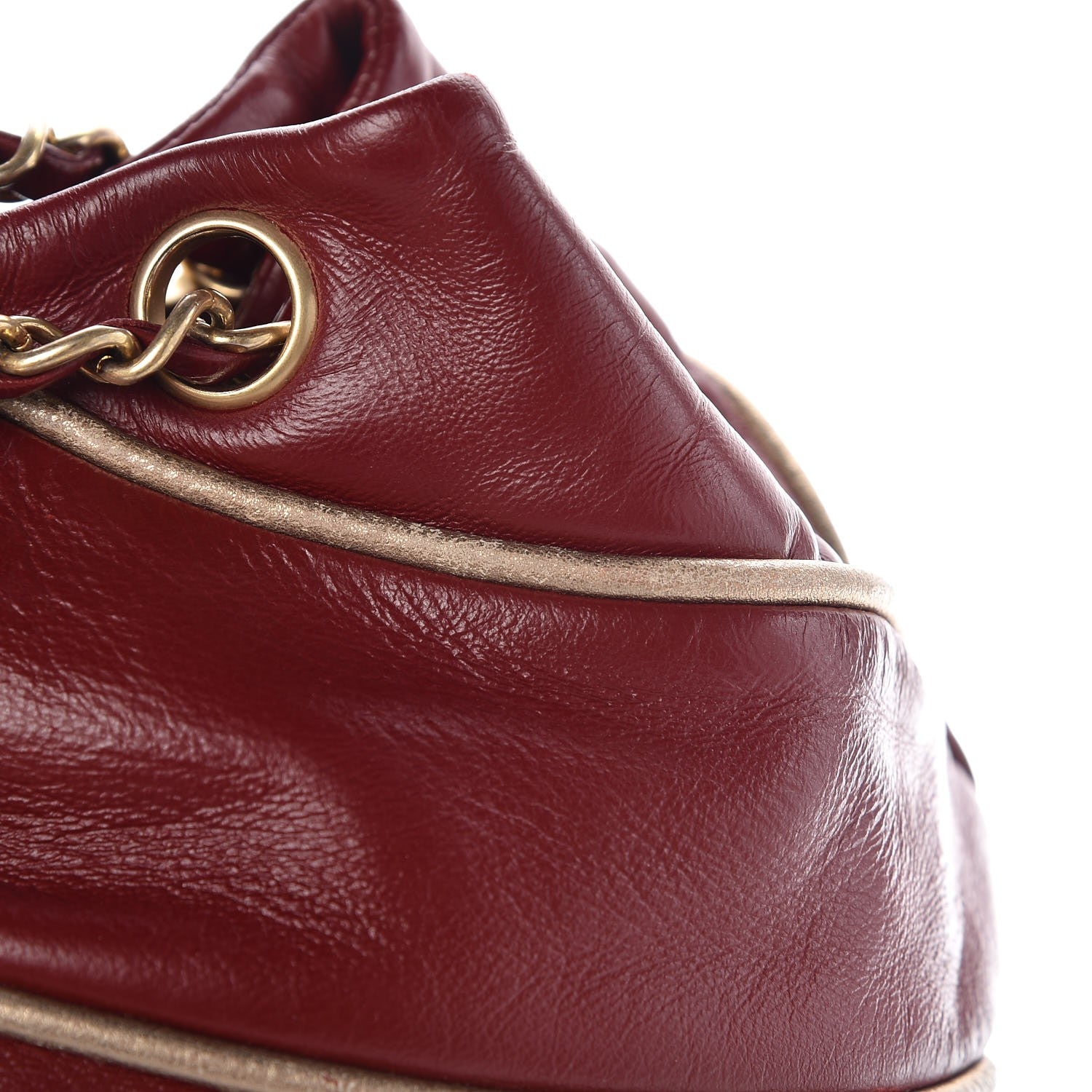 Chanel Lambskin Constructivism Tote Red 16 of 16