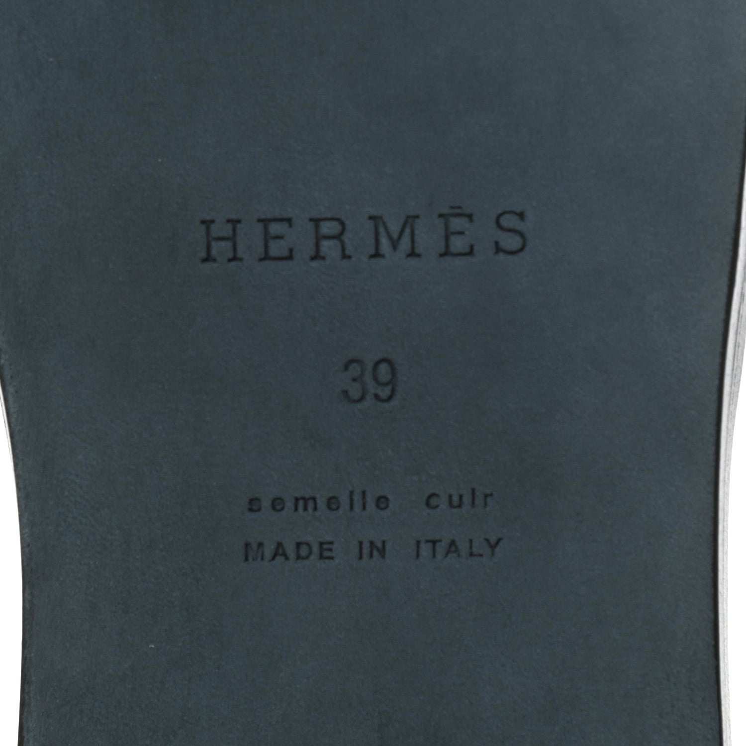 Hermes Epsom Mens Izmir Sandals 39 Black Jaune Fluo 6 of 7