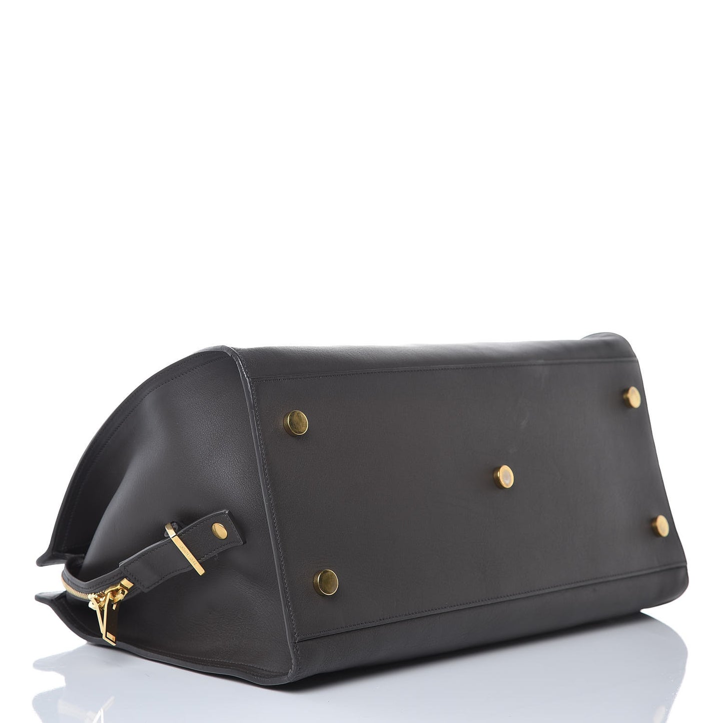 Calfskin Medium Monogram Cabas Grey