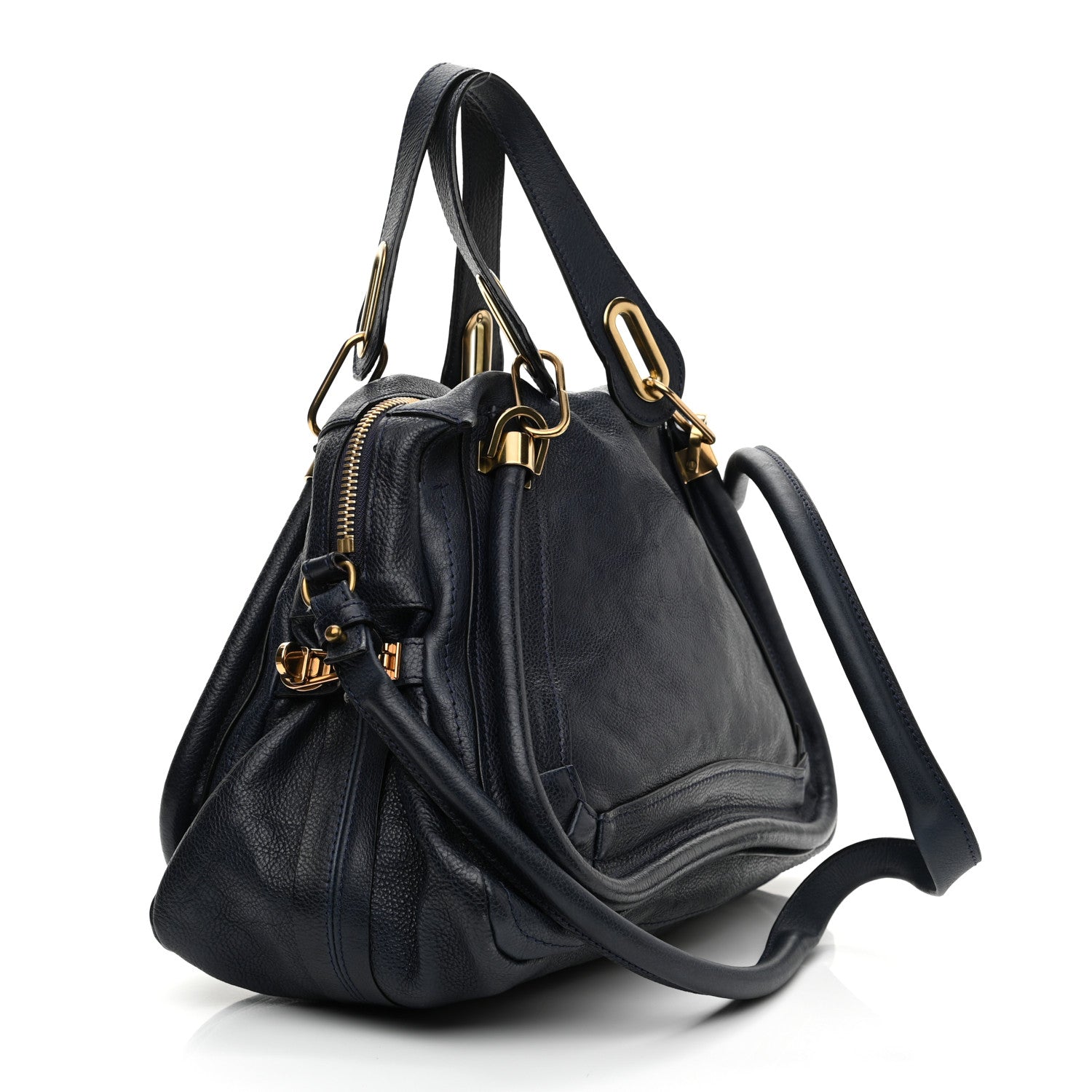 Chloe Calfskin Medium Paraty Navy 2 of 9