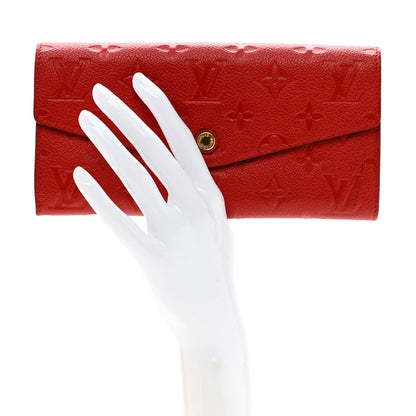 Louis Vuitton Empreinte Curieuse Wallet Cherry 2 of 7