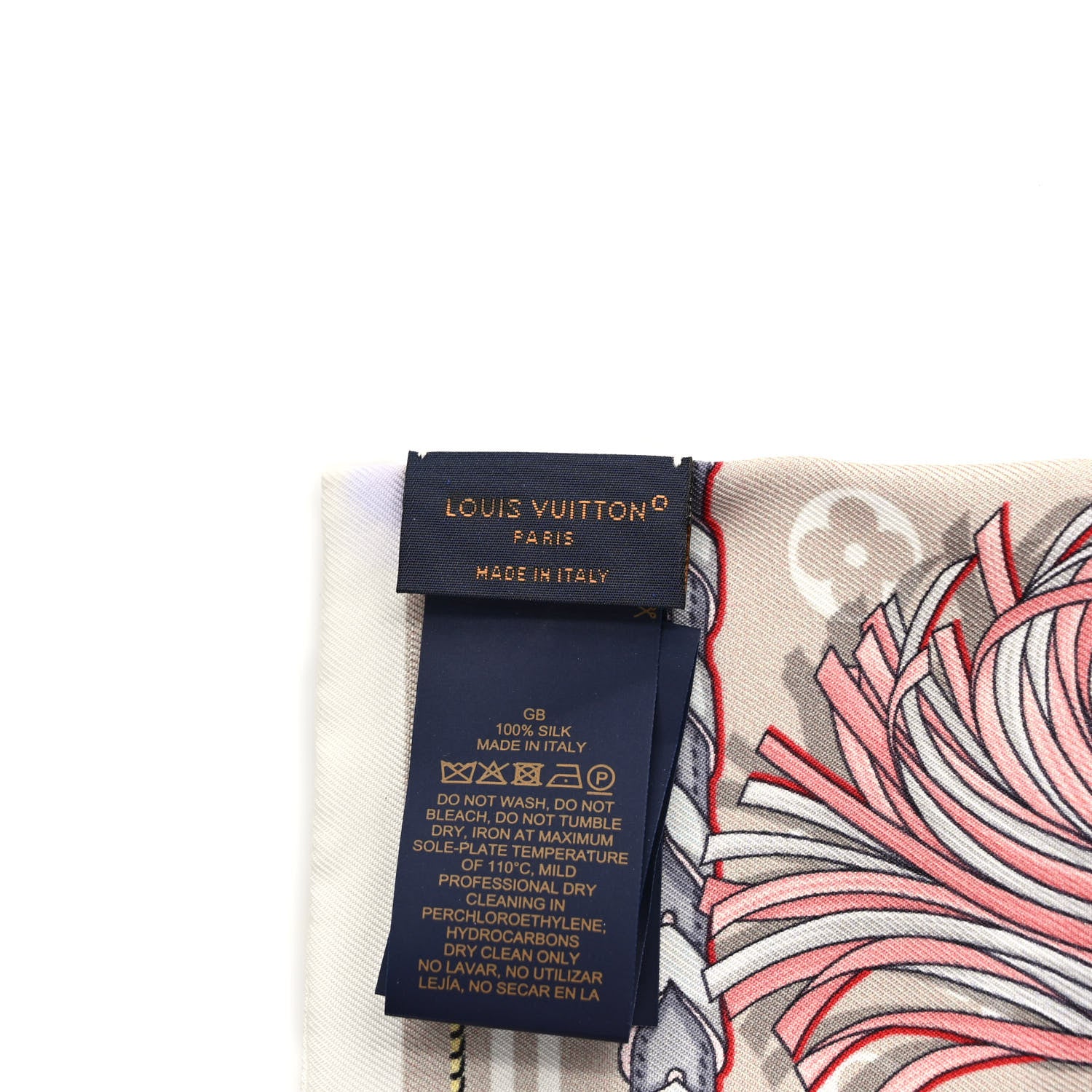 Louis Vuitton Silk Mix And Straps Bandeau Beige 4 of 4