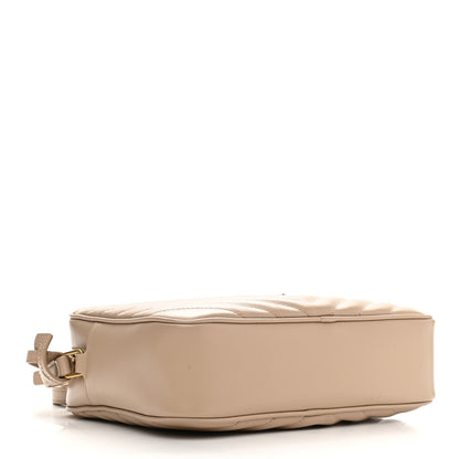 Saint Laurent Calfskin Matelasse Monogram Lou Camera Bag Dark Beige 3 of 9