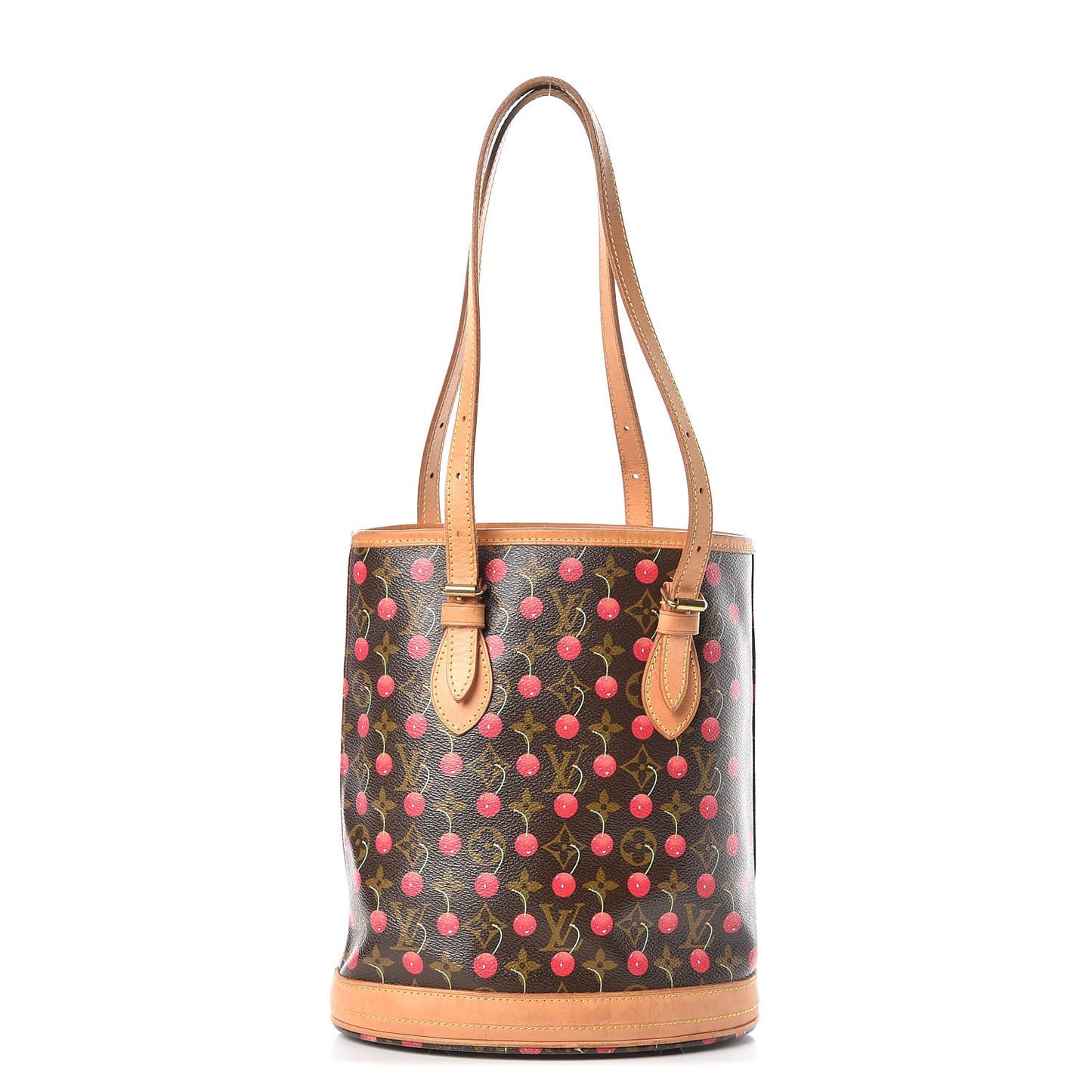 Monogram Cerises Bucket Bag