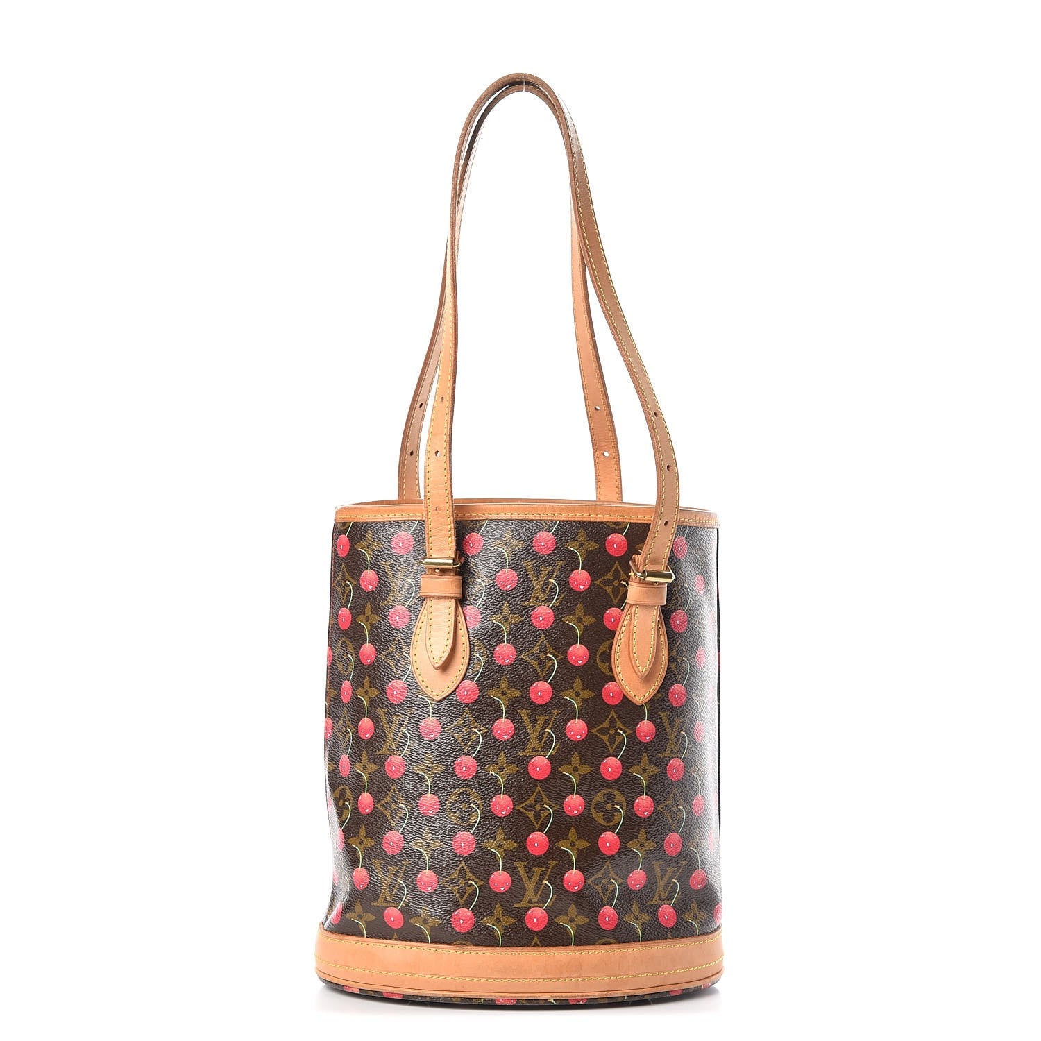 Louis Vuitton Monogram Cerises Bucket Bag 1 of 18