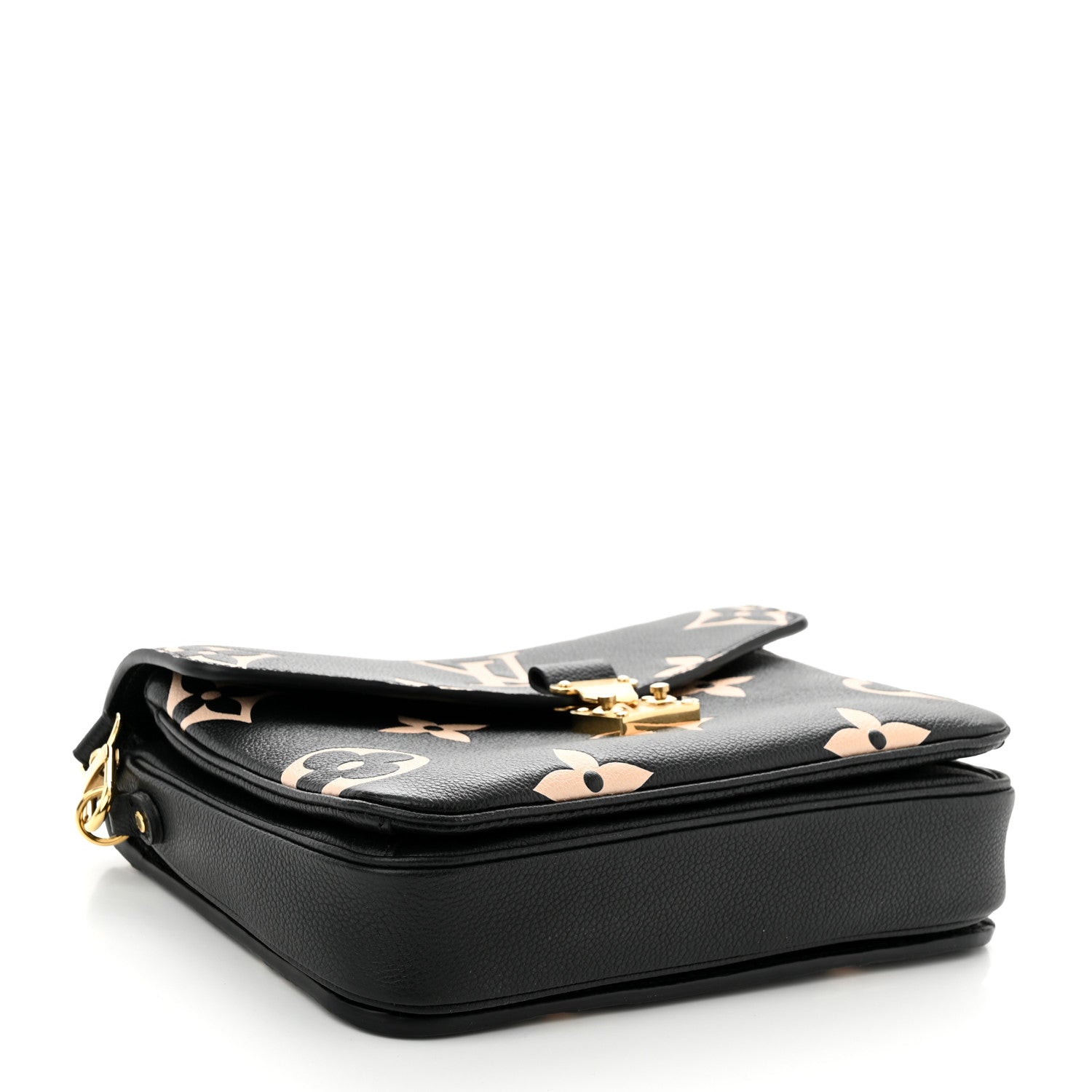 Louis Vuitton Empreinte Monogram Giant Pochette Metis Black Beige 4 of 9
