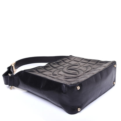 Chanel Lambskin Quilted Small Chocolate Bar Shoulder Bag Black 4 of 12
