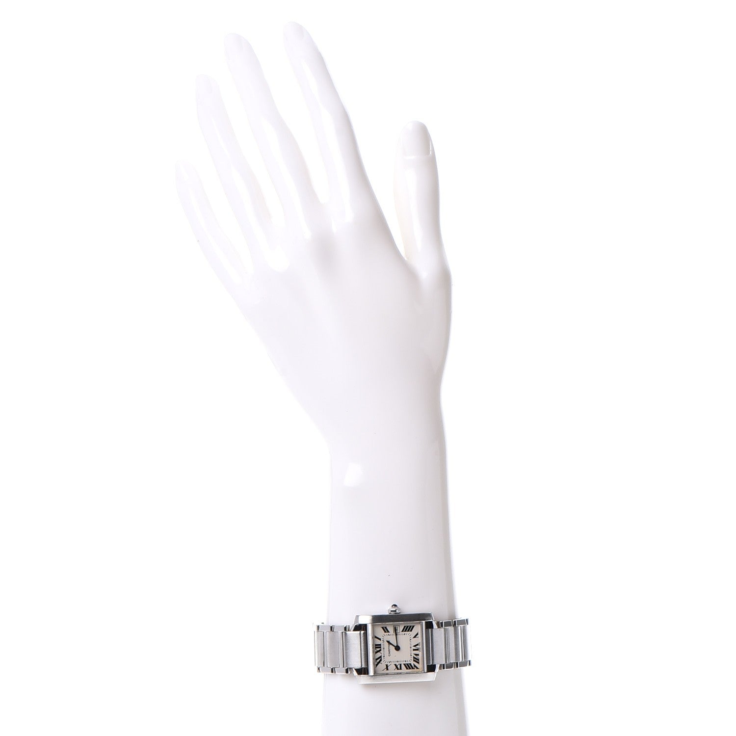 Cartier Stainless Steel 25mm Tank Francaise Quartz Watch 2 of 11