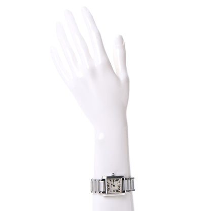 Cartier Stainless Steel 25mm Tank Francaise Quartz Watch 2 of 11