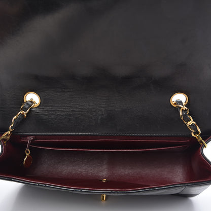 Chanel Lambskin Quilted Medium Single Flap Black 5 of 11