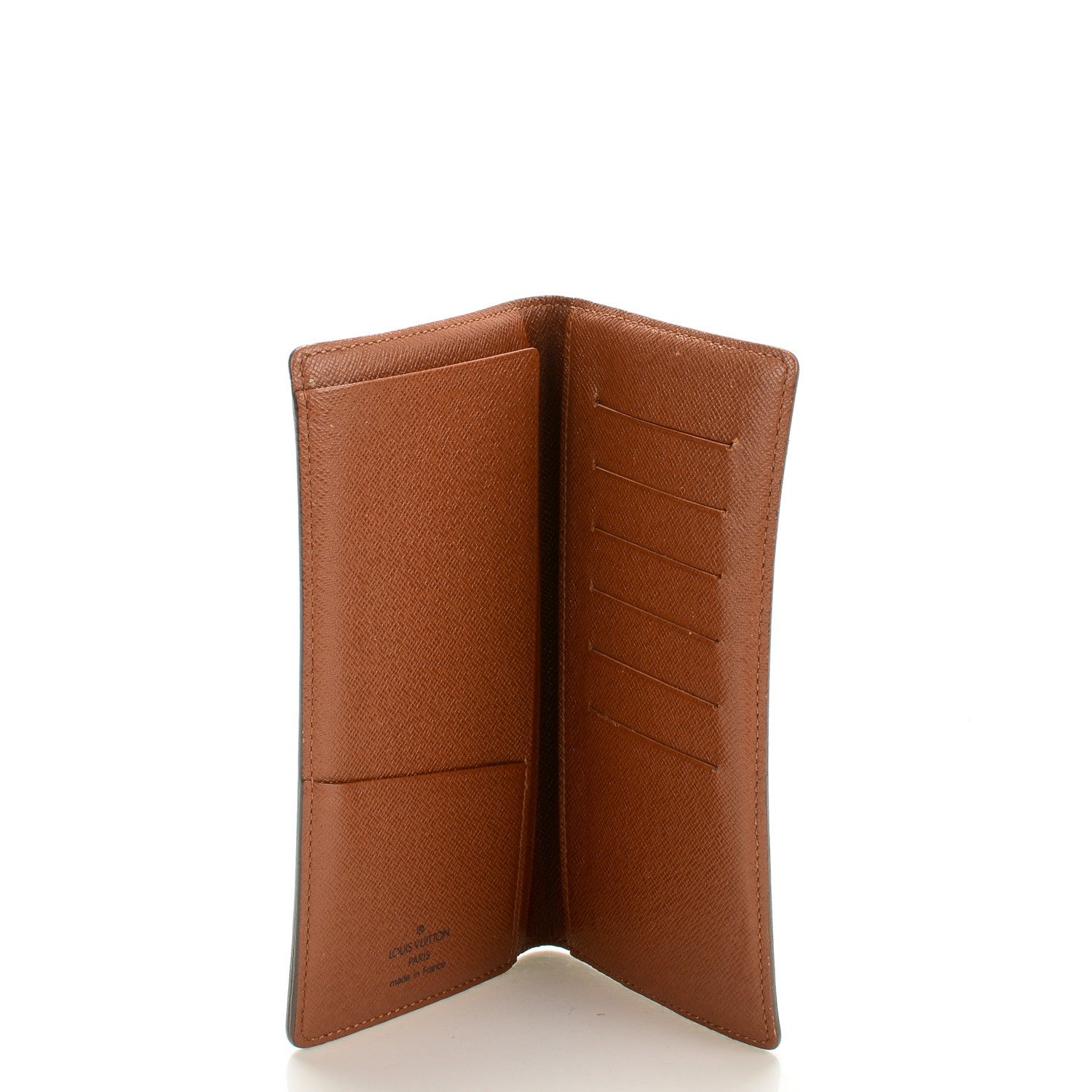 Louis Vuitton Monogram Porte Valeurs Checkbook Wallet 5 of 7