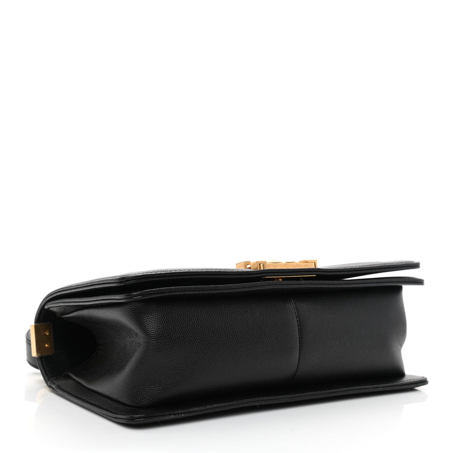 Caviar Quilted Medium Boy Flap Black