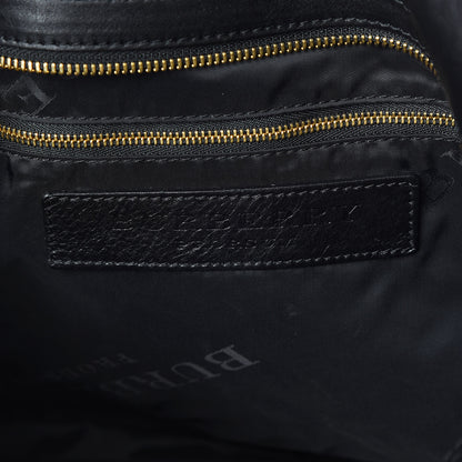 Burberry Calfskin Studded Medium Sampson Hobo Black 9 of 11