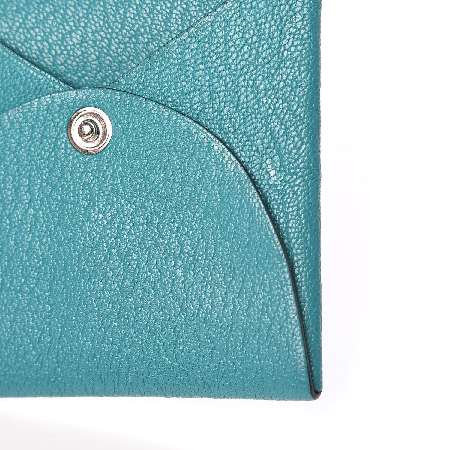 Hermes Chevre Mysore Bastia Coin Purse Bleu Paon 8 of 10