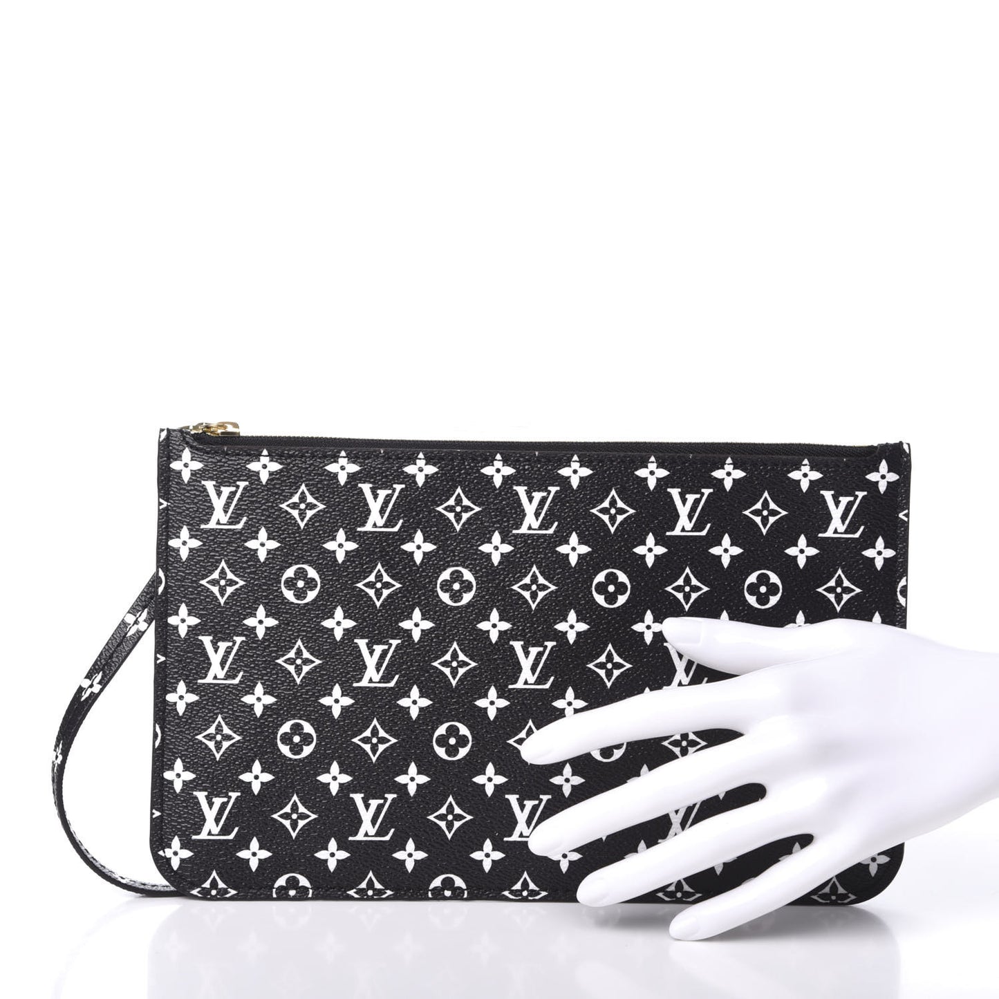 Monogram Giant Jungle Neverfull MM GM Pochette Black