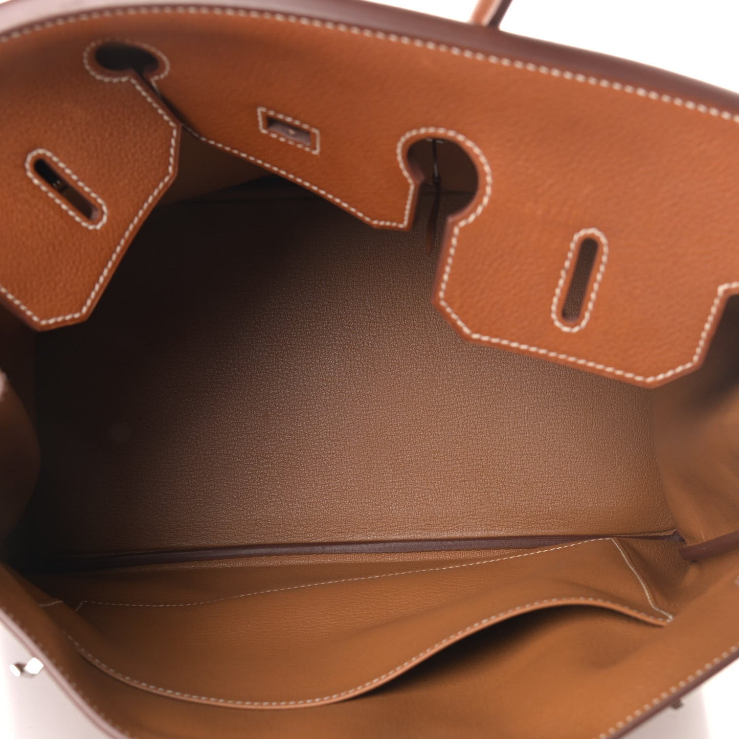 Natural Barenia Faubourg Birkin 35 Fauve