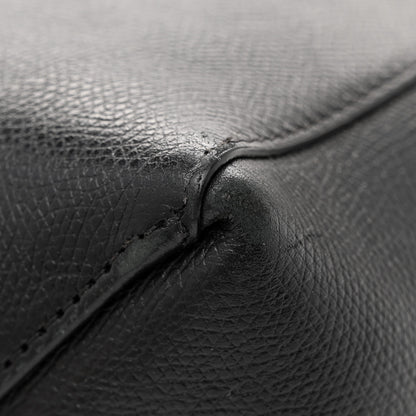 Celine Grained Calfskin Small Vertical Cabas Black 10 of 12