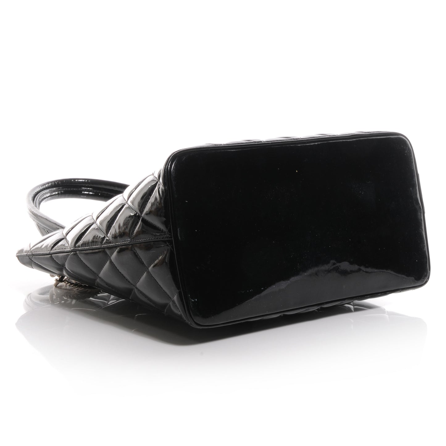 Patent Medallion Tote Black
