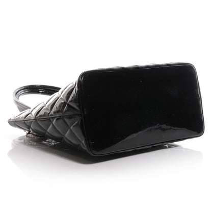 Chanel Patent Medallion Tote Black 4 of 7