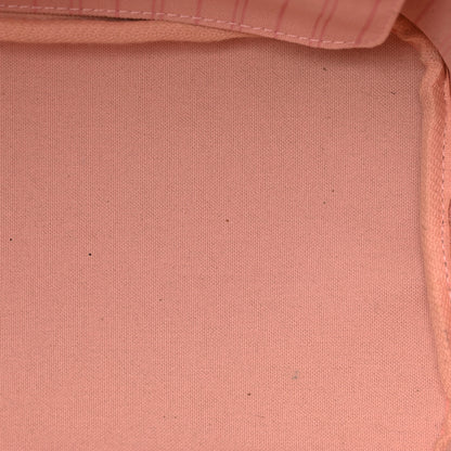 Louis Vuitton Damier Azur Neo Neverfull MM Rose Ballerine 12 of 15