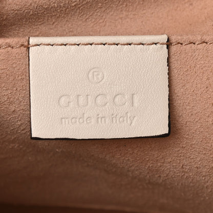 Gucci Calfskin Matelasse GG Marmont Flap Backpack White 6 of 11