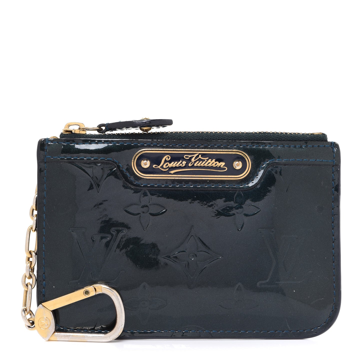 Vernis Key Pouch Blue Nuit