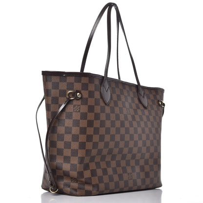 Louis Vuitton Damier Ebene Neverfull MM 3 of 8