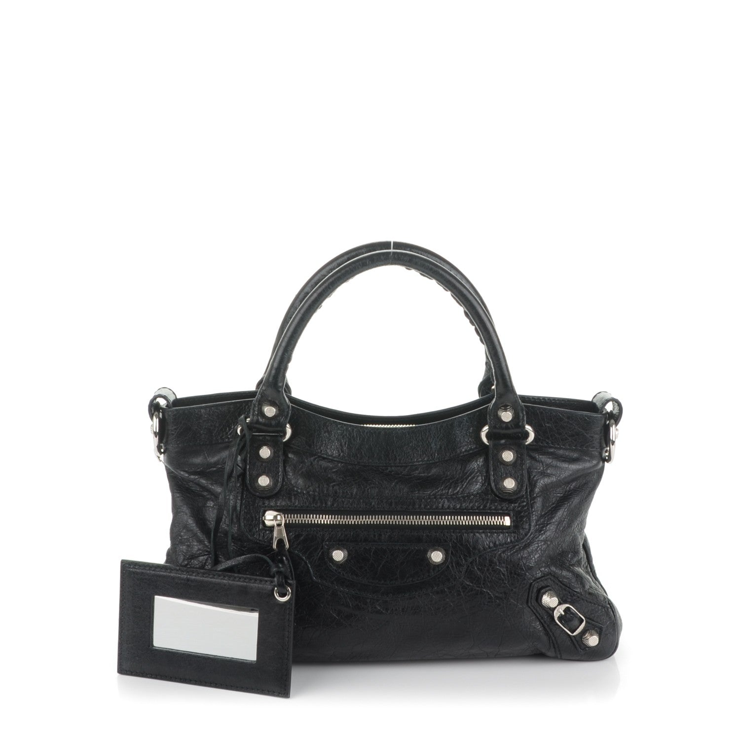 Balenciaga Agneau Giant 12 Silver Hardware First Black 1 of 7