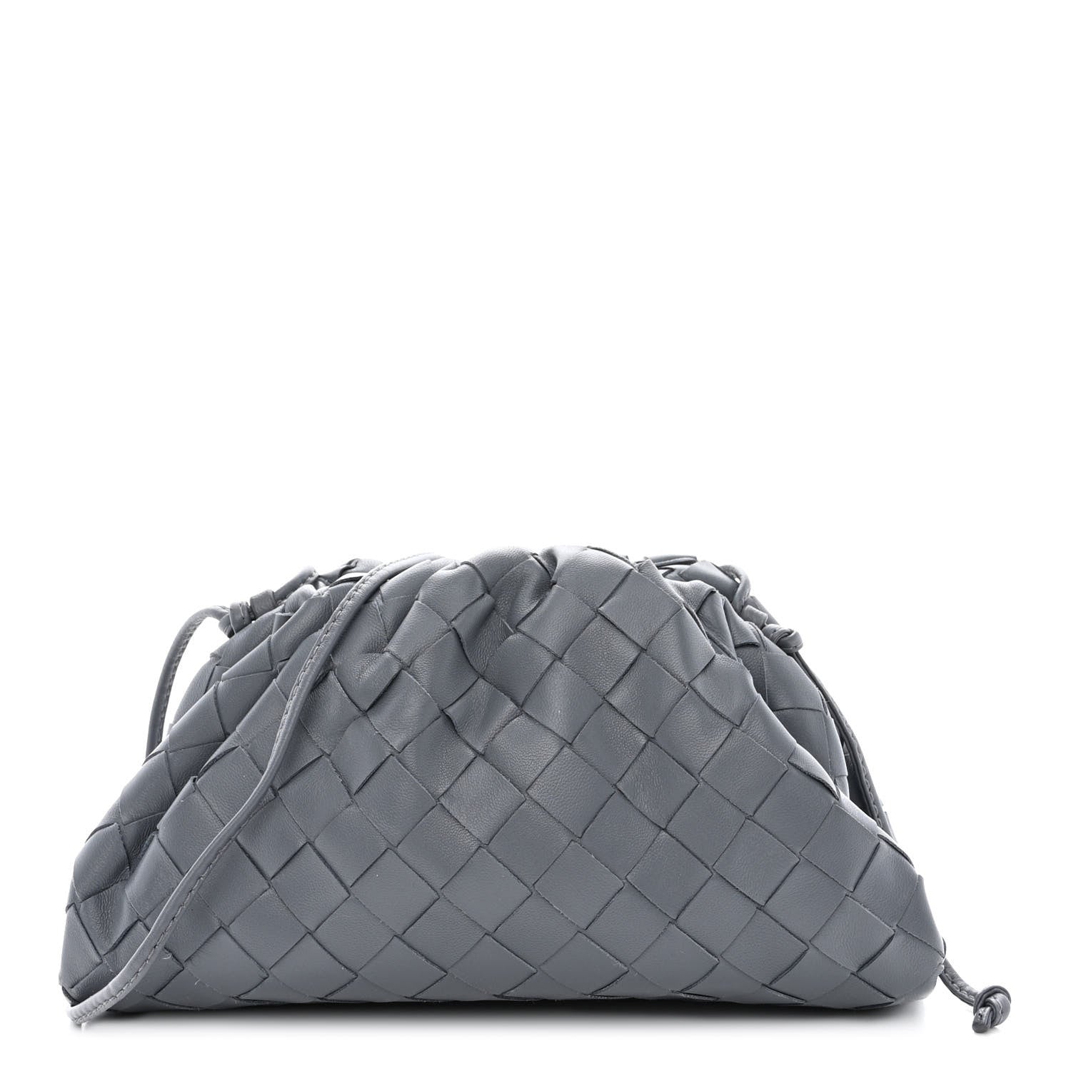 Bottega Veneta Nappa Intrecciato The Mini Pouch Thunder 1 of 10