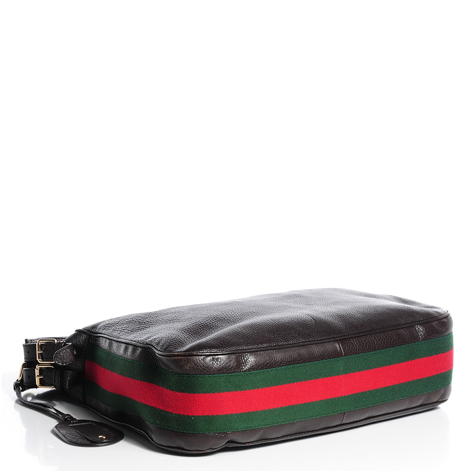 Gucci Calfskin Medium Heritage Shoulder Bag Brown 4 of 7