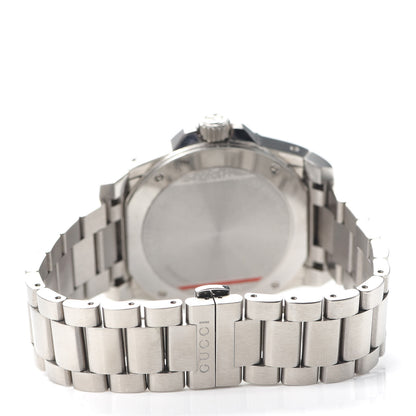 Gucci Stainless Steel 45mm Dive GMT Quartz Watch Black 3 of 5