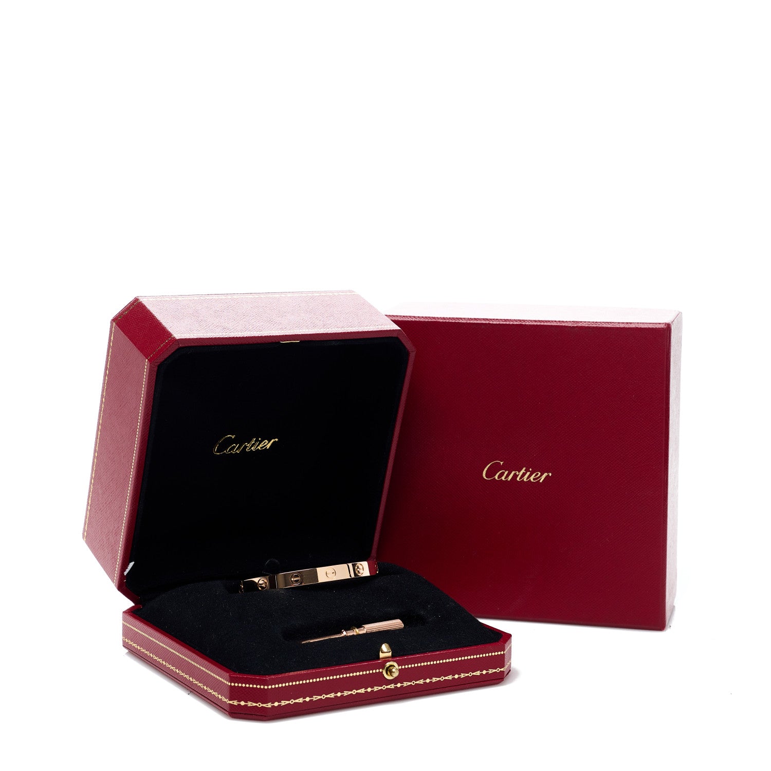 Cartier 18K Pink Gold LOVE Bracelet 16 5 of 5
