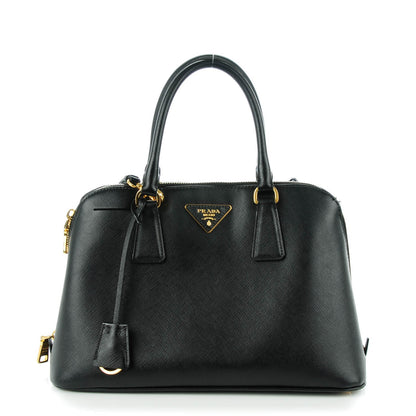 Prada Saffiano Lux Medium Promenade Tote Black 1 of 11