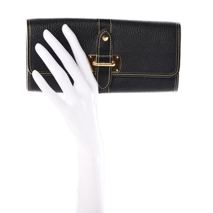 Louis Vuitton Suhali Le Favori Wallet Black 2 of 10