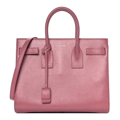 Saint Laurent Calfskin Small Sac De Jour Dark Rose 1 of 9