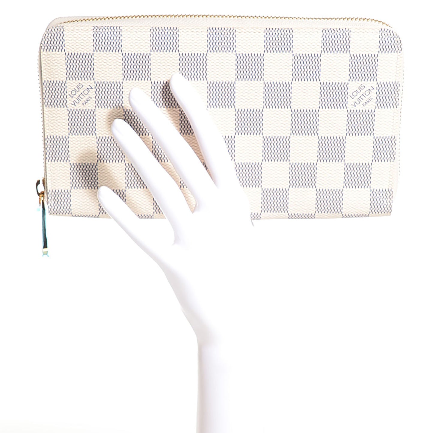 Damier Azur Zippy Organizer Wallet